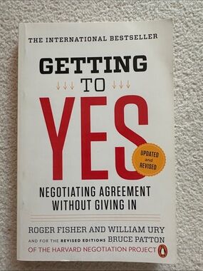 Getting to Yes by Roger Fisher & William Ury - unread